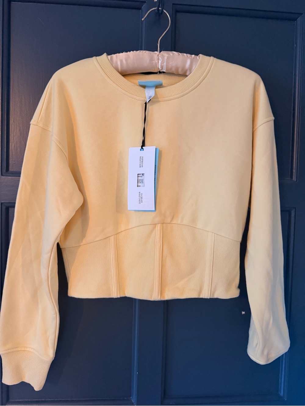 Butter Yellow Women's Sweatshirt Sweater - Brand: Target Future Collective